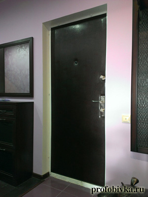Обшивка входной двери – эффектное решение для квартиры и дома | Фабрика дверей Portalle