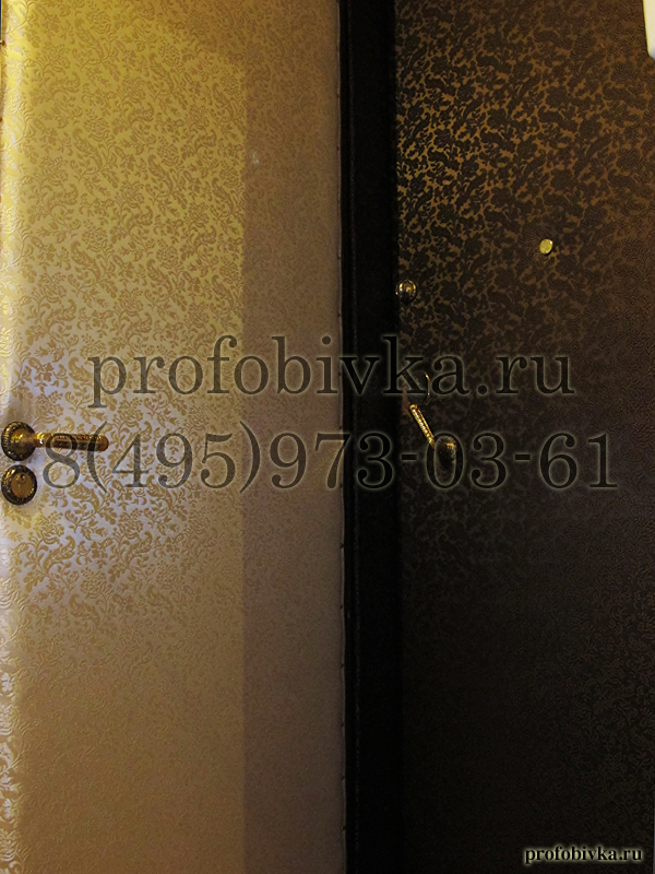 Обивка дверей дермантином цена в Москве - от руб - обшивка входной двери